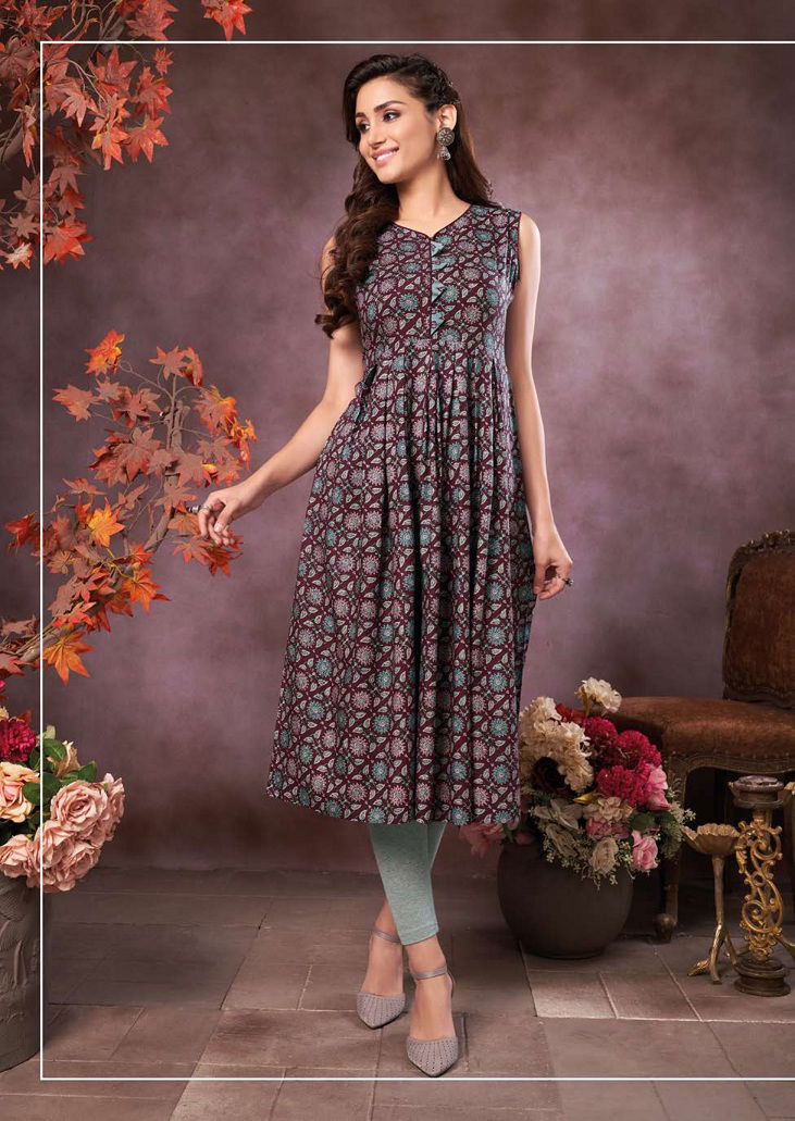 Aarvi Manya 26 New Designer party Wear Latest Kurti Collection